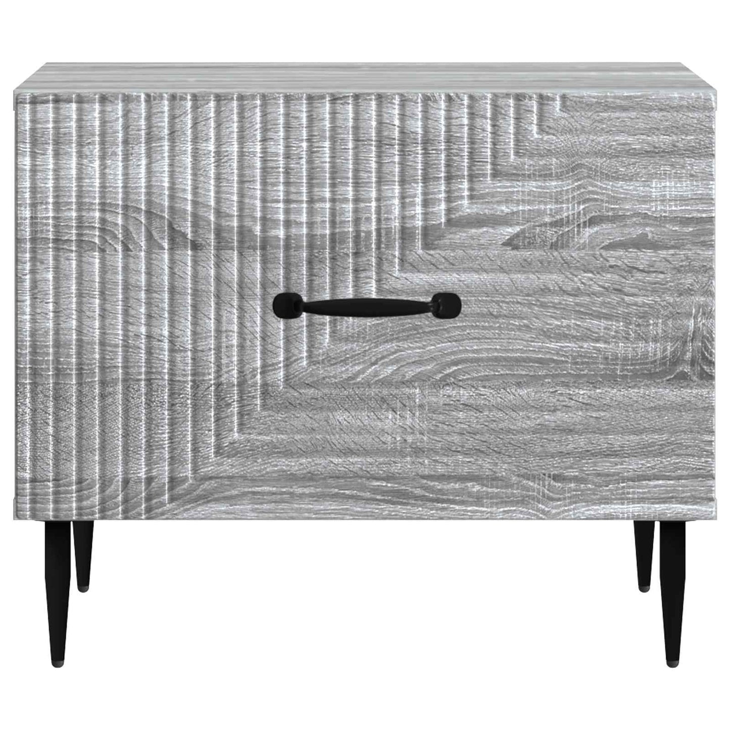 vidaXL Τραπεζάκι σαλονιού με συρτάρι Γκρι Sonoma 49 x 50 x 40 εκ