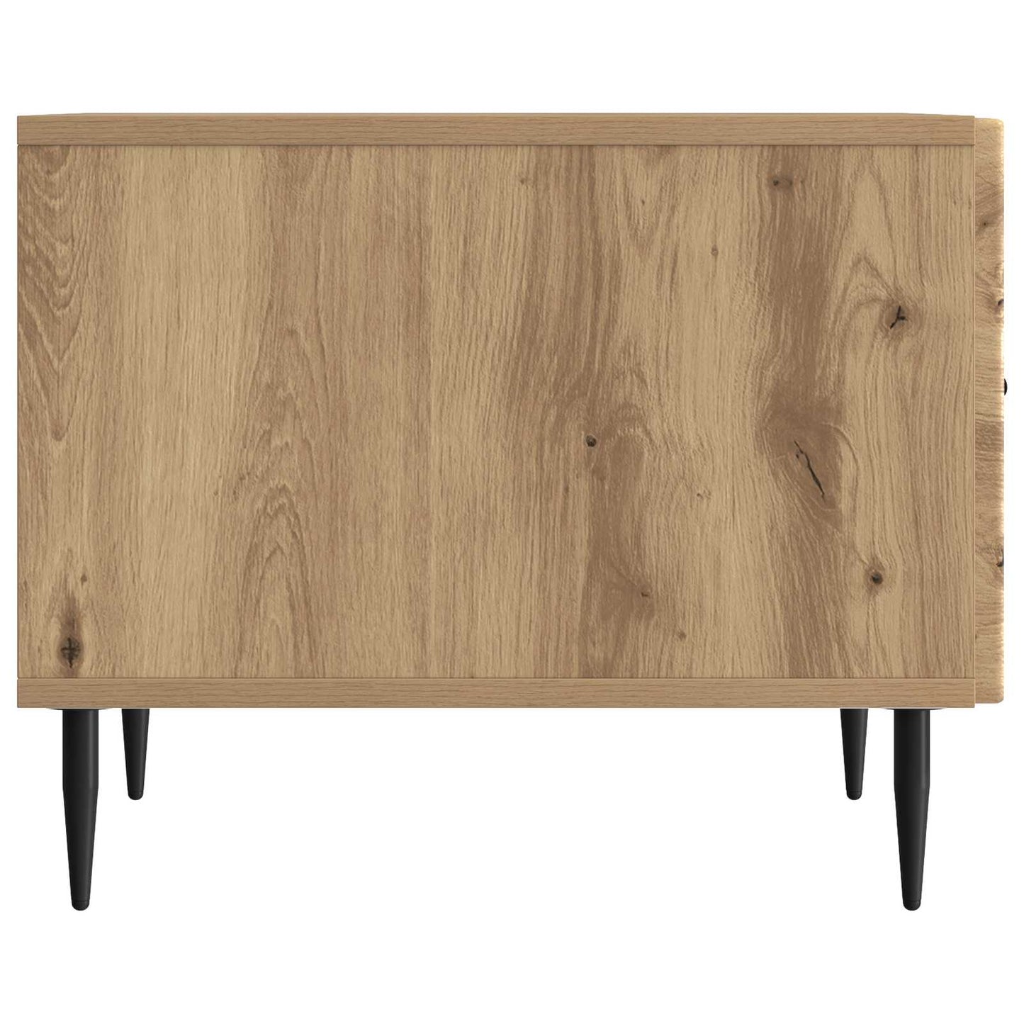 vidaXL Τραπεζάκι σαλονιού με συρτάρι Artisan Δρυς 49 x 50 x 40 εκ