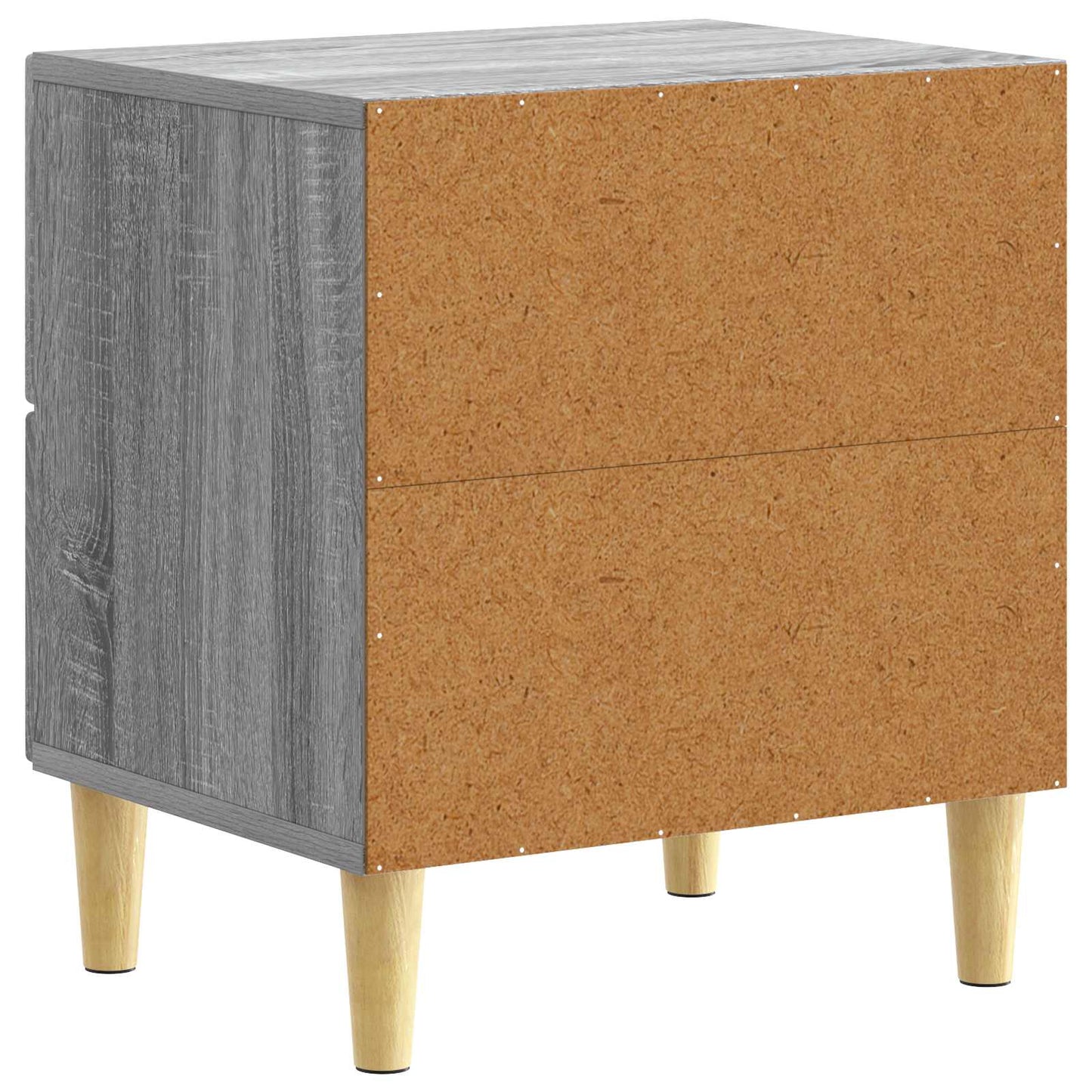 vidaXL Κομοδίνο Γκρι Sonoma 43 x 34,5 x 48 εκ Επεξεργασμένο Ξύλο