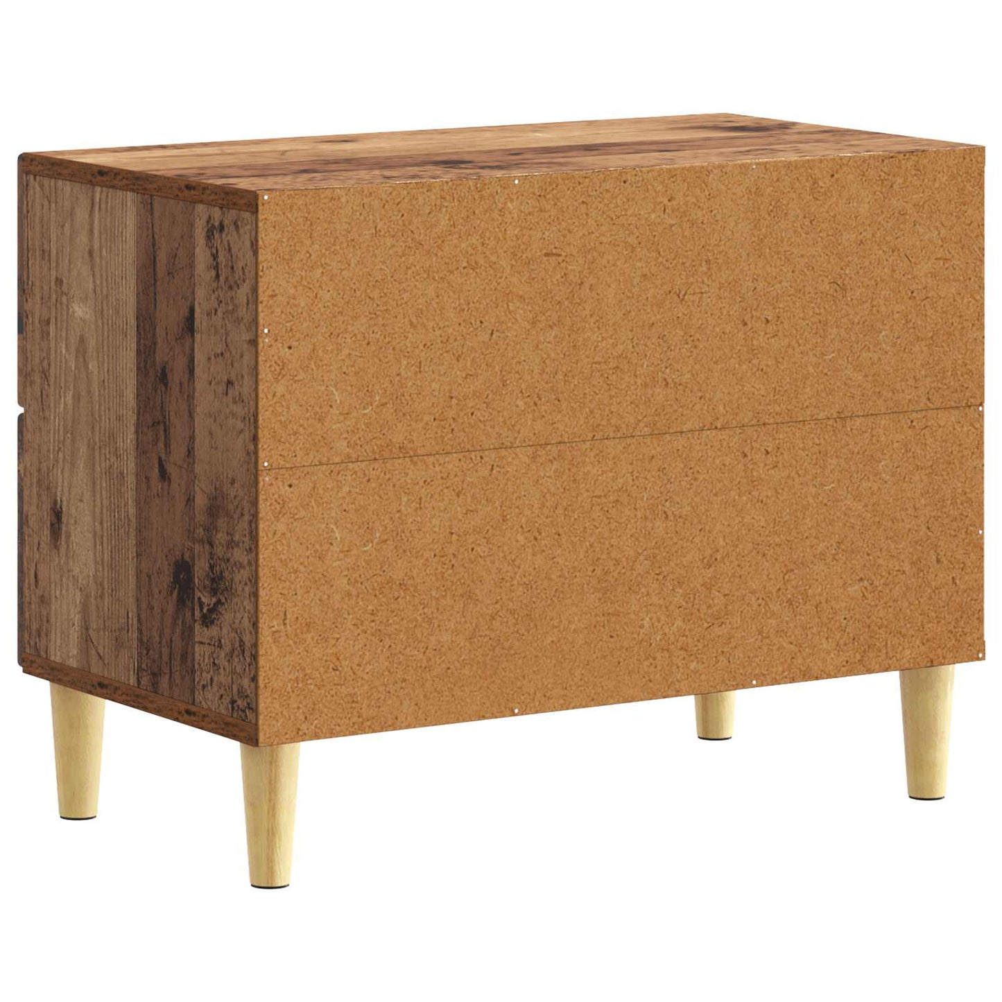 vidaXL Κομοδίνο Παλαιωμένο ξύλο 62 x 34,5 x 48 εκ Επεξεργασμένο Ξύλο