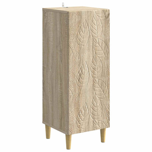 vidaXL Πλαϊνό γραφείο Sonoma Δρυς 33 x 34,5 x 90 εκ Επεξεργασμένο Ξύλο