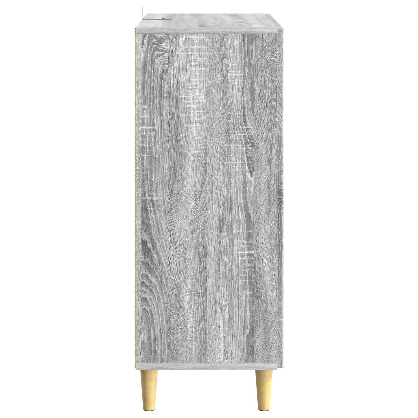 vidaXL Πλαϊνό γραφείο Γκρι Sonoma 33 x 34,5 x 90 εκ Επεξεργασμένο Ξύλο
