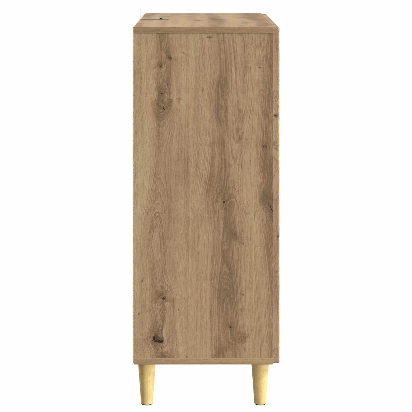 vidaXL Πλαϊνό γραφείο Artisan Δρυς 33 x 34,5 x 90 εκ