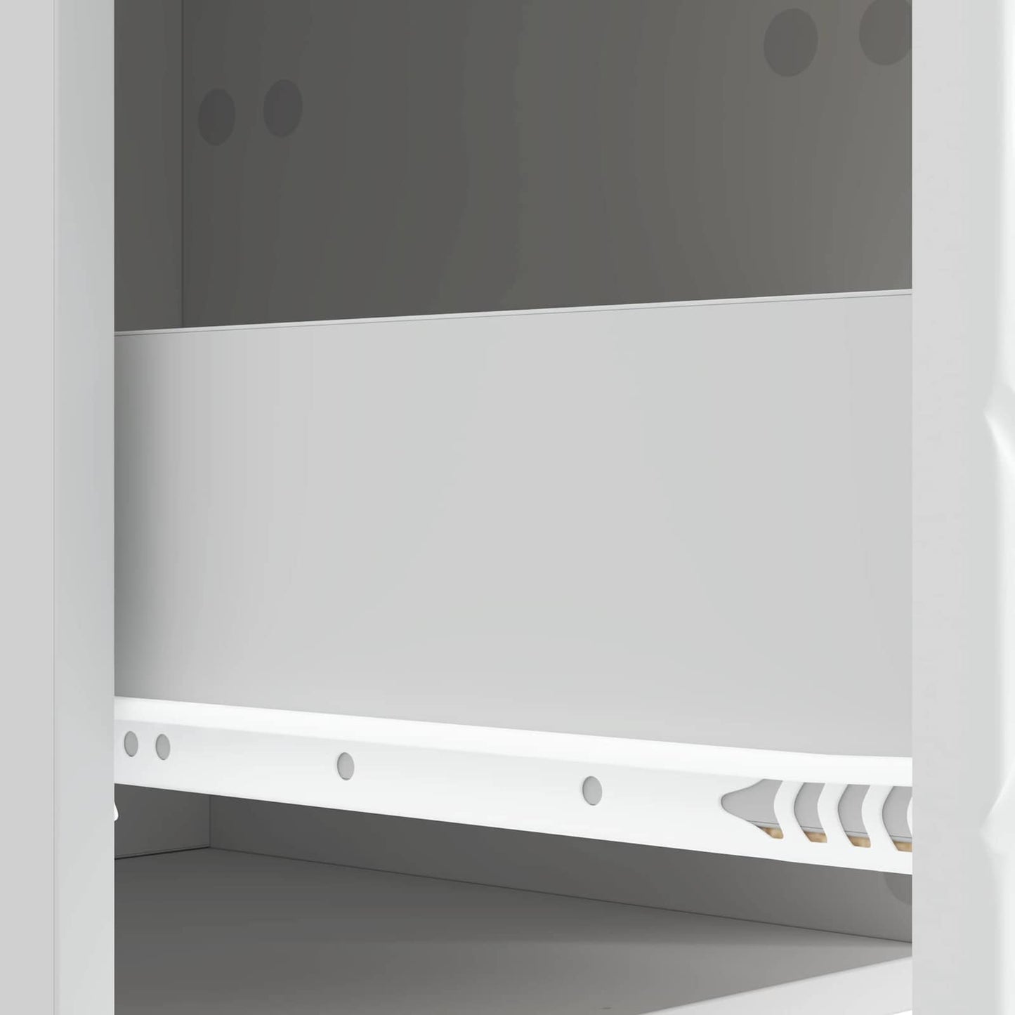 vidaXL Ντουλάπι με Συρτάρια 33 x 34,5 x 90 εκ Επεξεργασμένο Ξύλο Λευκό