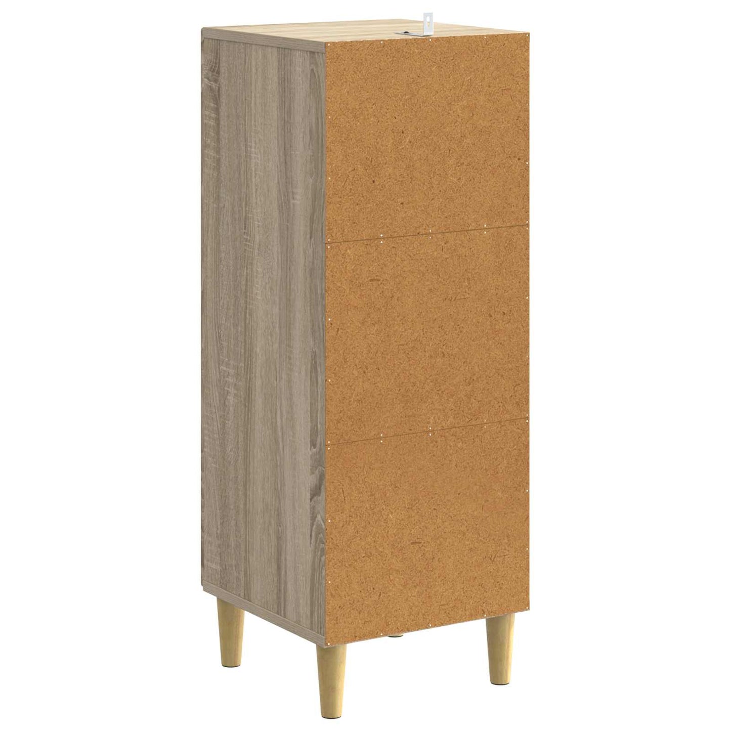 vidaXL Ντουλάπι με Συρτάρια 33 x 34,5 x 90 εκ Επεξεργασμένο Ξύλο