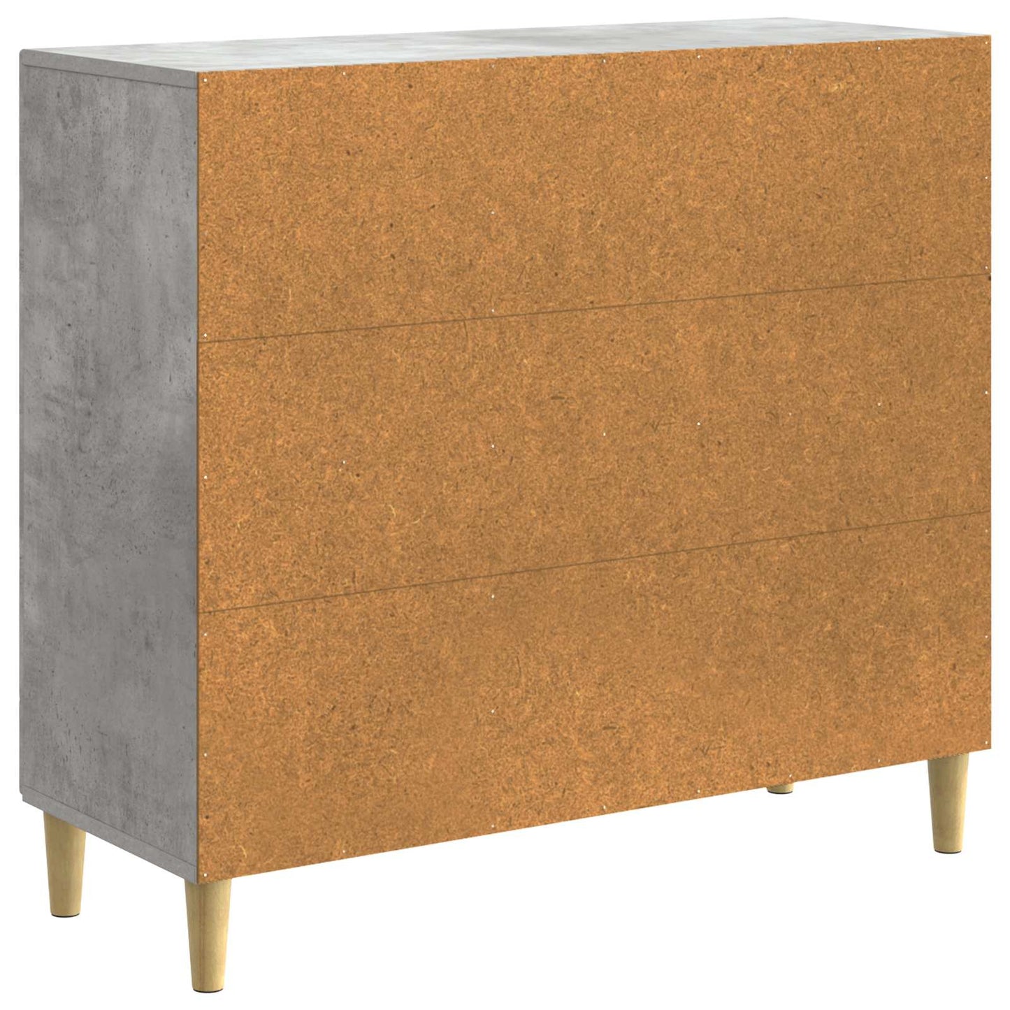 vidaXL Πλαϊνό γραφείο Γκρι Σκυροδέματος 89 x 34,5 x 80 εκ