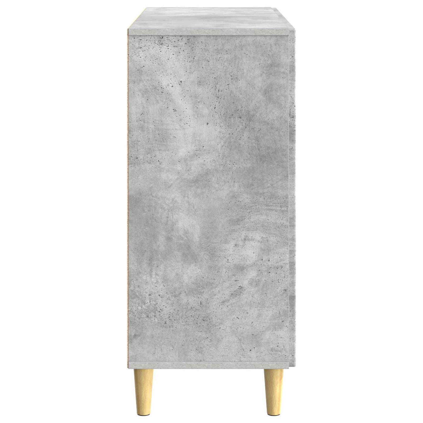 vidaXL Πλαϊνό γραφείο Γκρι Σκυροδέματος 89 x 34,5 x 80 εκ