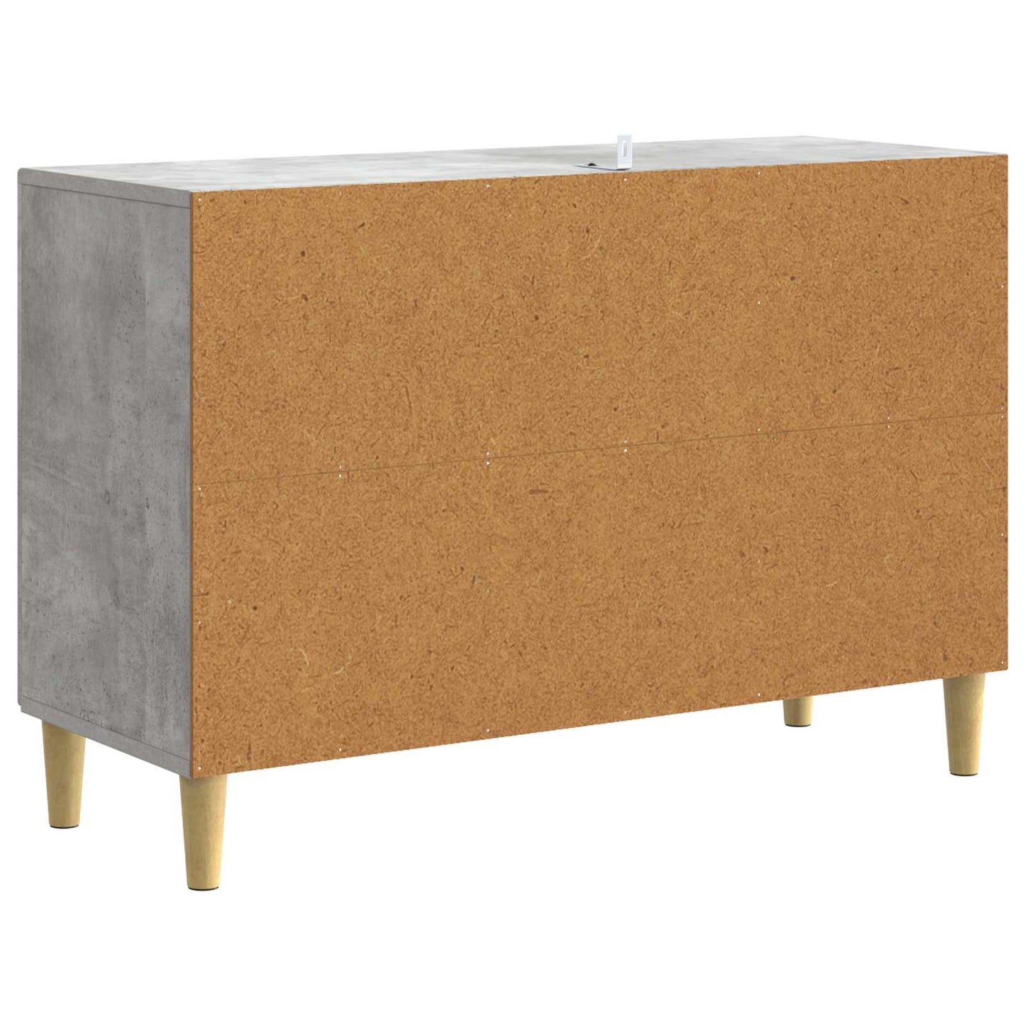 vidaXL Πλαϊνό γραφείο Γκρι Σκυροδέματος 89 x 34,5 x 60 εκ.