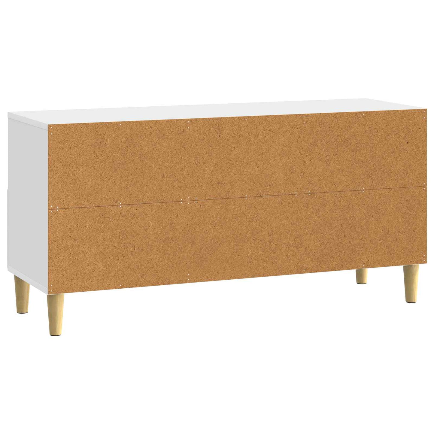 vidaXL Ντουλάπι TV 102 x 34,5 x 50 εκ. Λευκό Επεξεργασμένο Ξύλο
