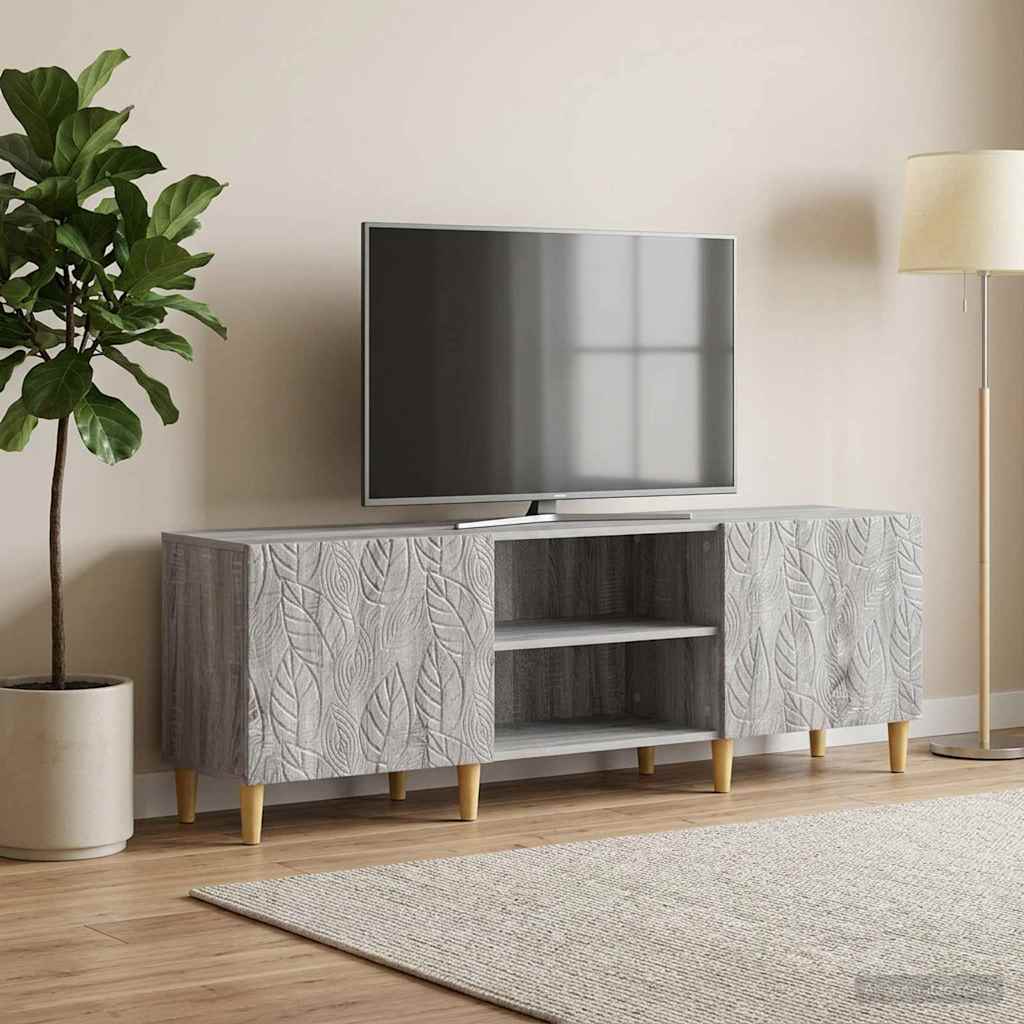 vidaXL Ντουλάπι TV 150 x 31 x 50 εκ. Γκρι Sonoma Επεξεργασμένο Ξύλο