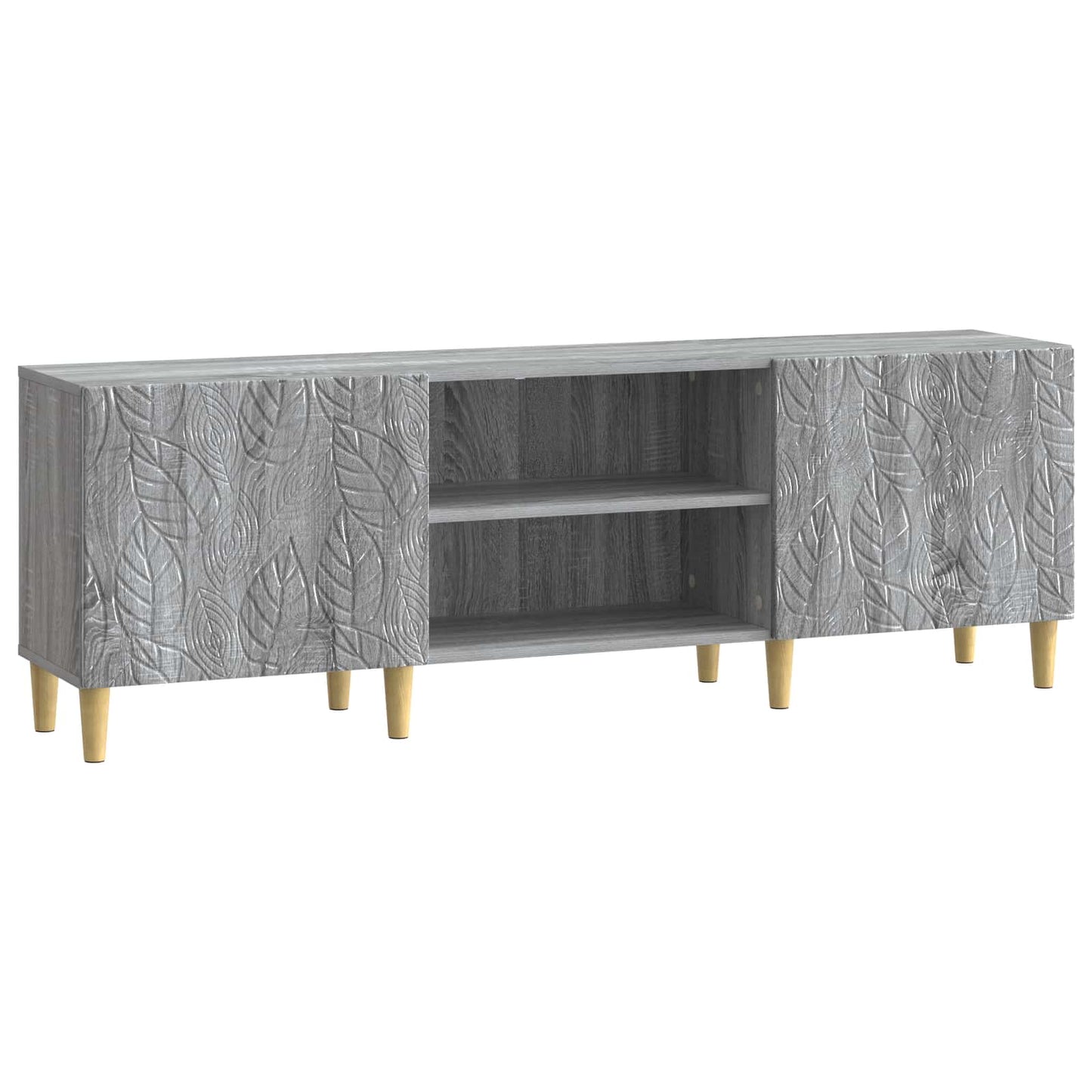 vidaXL Ντουλάπι TV 150 x 31 x 50 εκ. Γκρι Sonoma Επεξεργασμένο Ξύλο