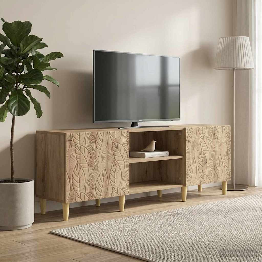 vidaXL Ντουλάπι TV 150 x 31 x 50 εκ. Artisan Δρυς Επεξεργασμένο Ξύλο