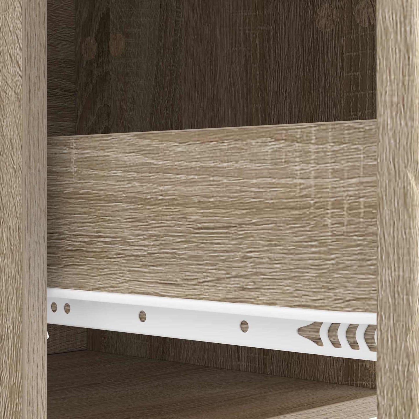 vidaXL Ντουλάπι TV 147 x 34,5 x 30 εκ Sonoma Δρυς Επεξεργασμένο Ξύλο