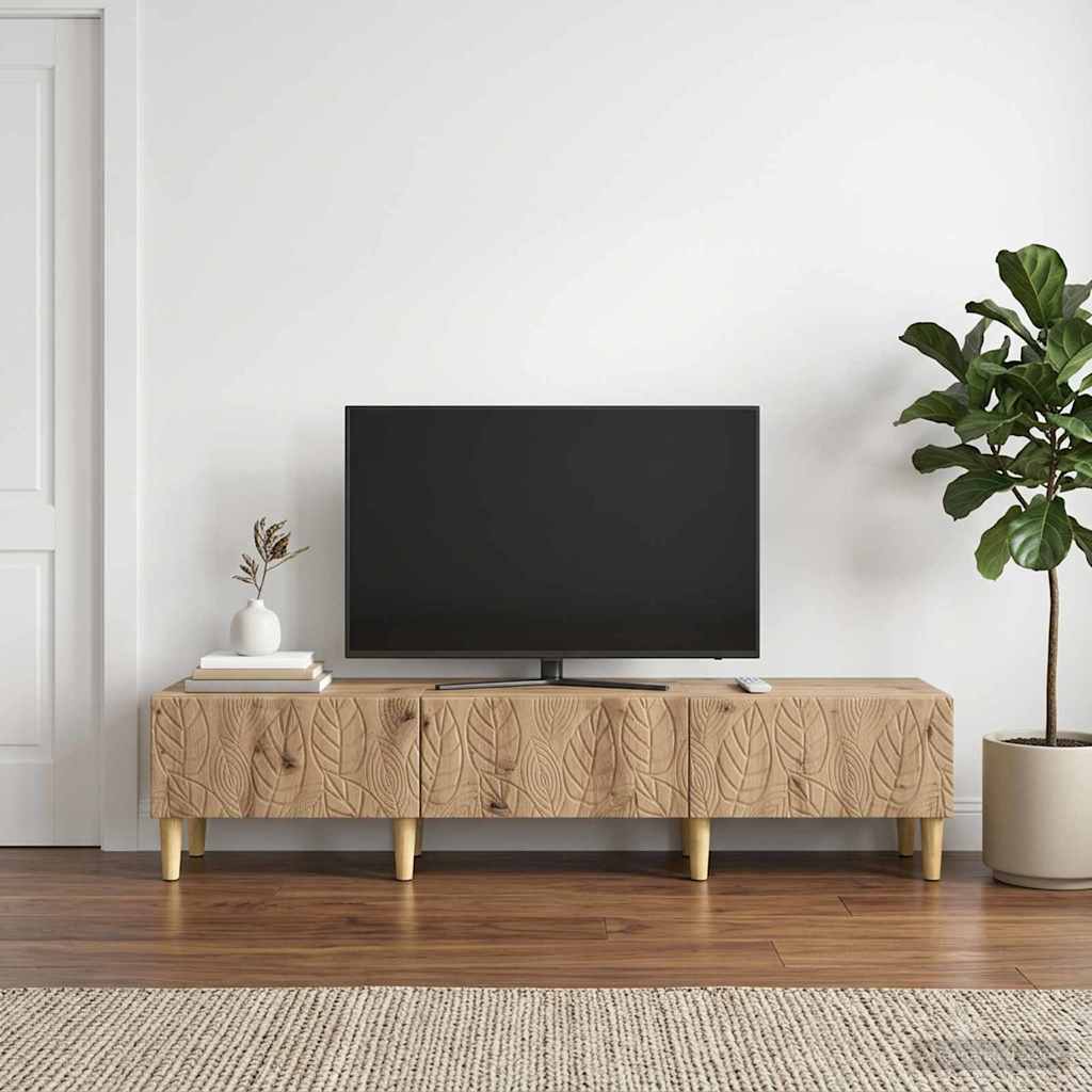 vidaXL Ντουλάπι TV 147 x 34,5 x 30 εκ Artisan Δρυς Επεξεργασμένο Ξύλο
