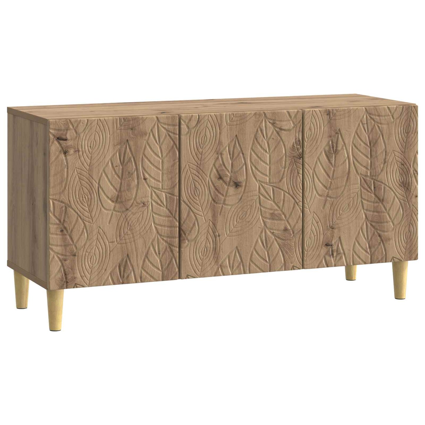vidaXL Ντουλάπι TV 99 x 34,5 x 50 εκ. Artisan Δρυς Επεξεργασμένο Ξύλο