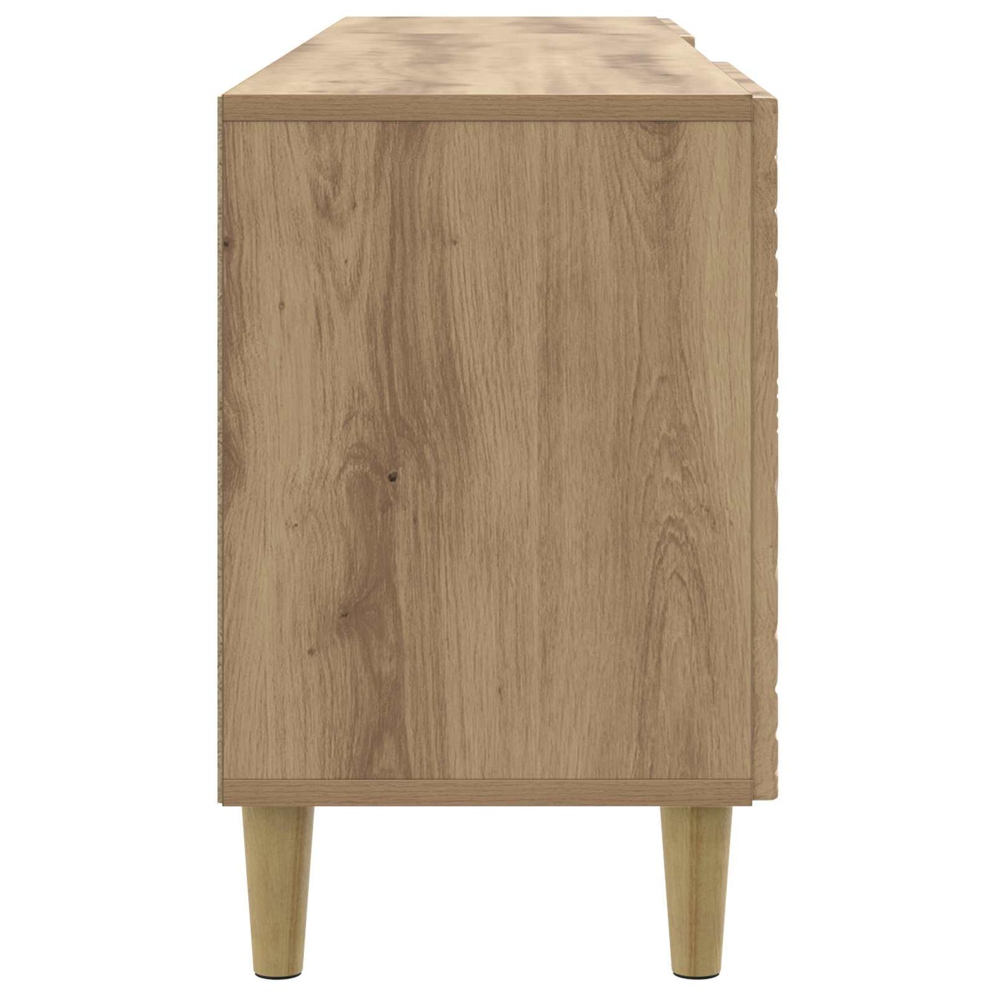 vidaXL Ντουλάπι TV 99 x 34,5 x 50 εκ. Artisan Δρυς Επεξεργασμένο Ξύλο