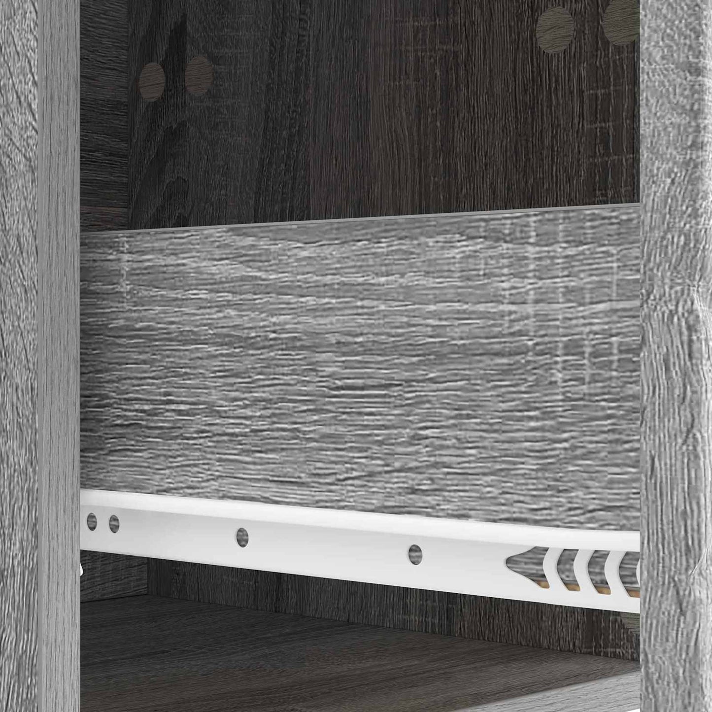 vidaXL Τραπεζάκι σαλονιού Γκρι Sonoma 50 x 49 x 40 εκ