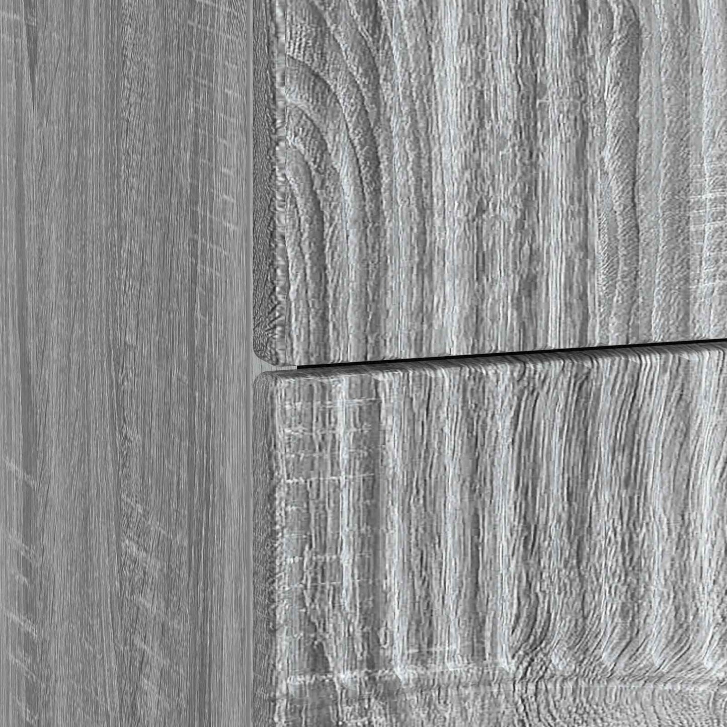 vidaXL Κομοδίνο Γκρι Sonoma 62 x 34,5 x 44,5 εκ Επεξεργασμένο Ξύλο