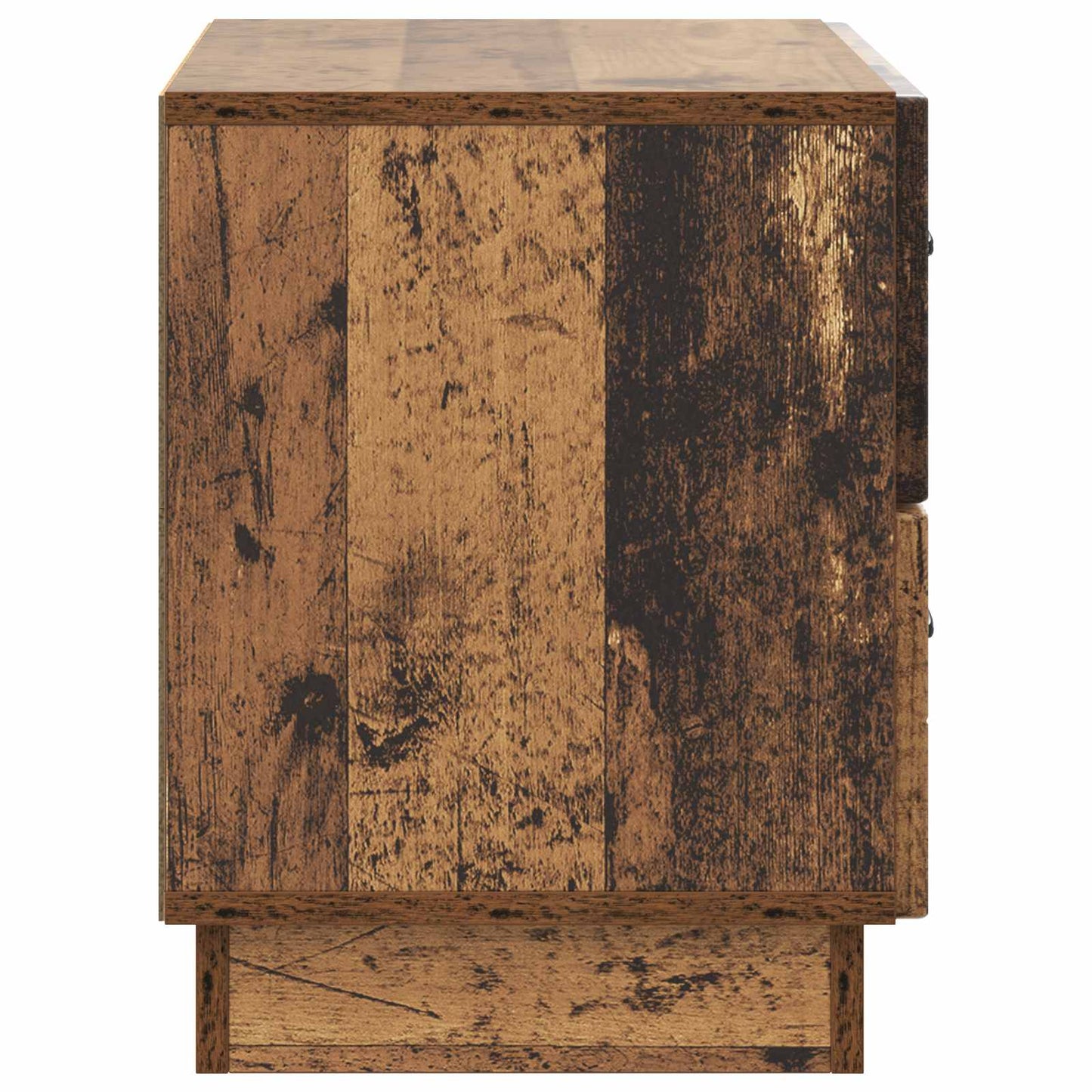vidaXL Κομοδίνο Παλαιωμένο ξύλο 62 x 34,5 x 44,5 εκ Επεξεργασμένο Ξύλο