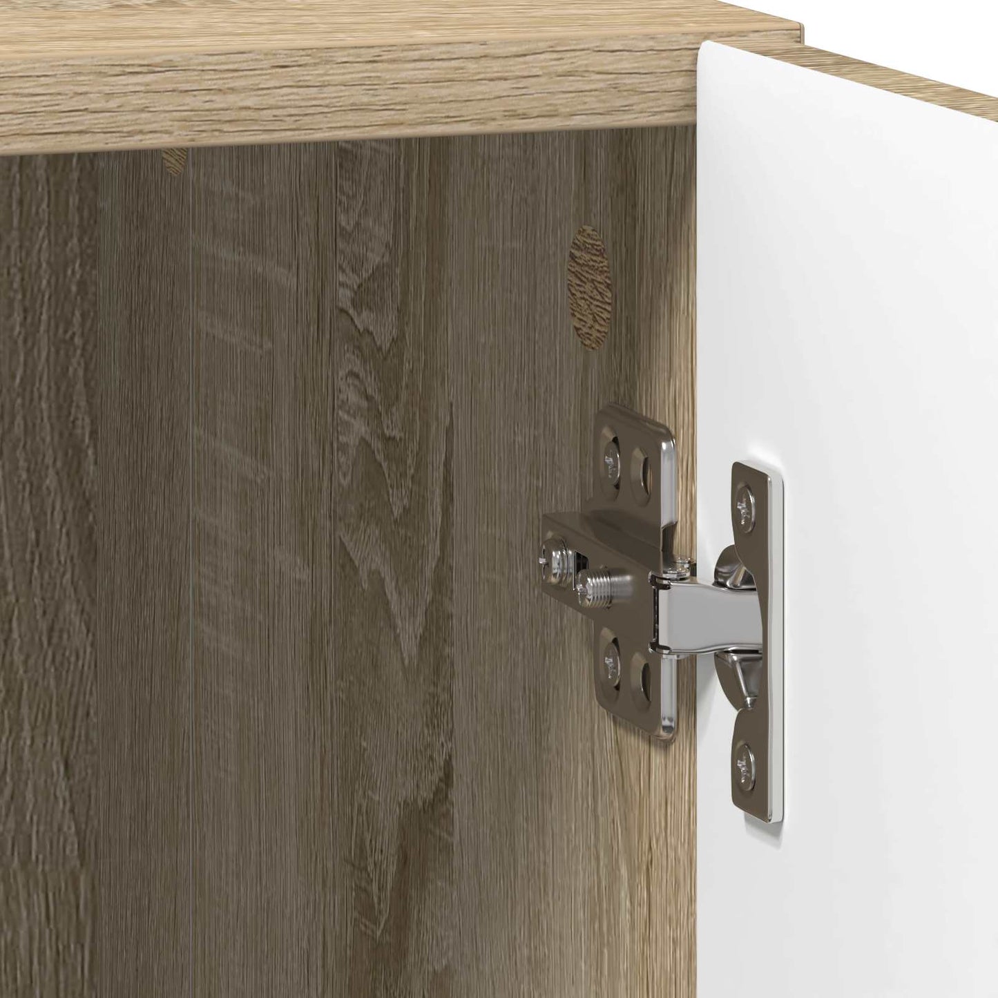 vidaXL Κομοδίνο Sonoma Δρυς 43 x 34,5 x 47 εκ. Επεξεργασμένο Ξύλο