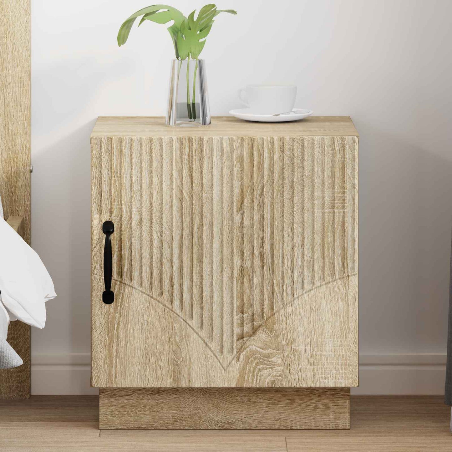 vidaXL Κομοδίνο Sonoma Δρυς 43 x 34,5 x 47 εκ. Επεξεργασμένο Ξύλο