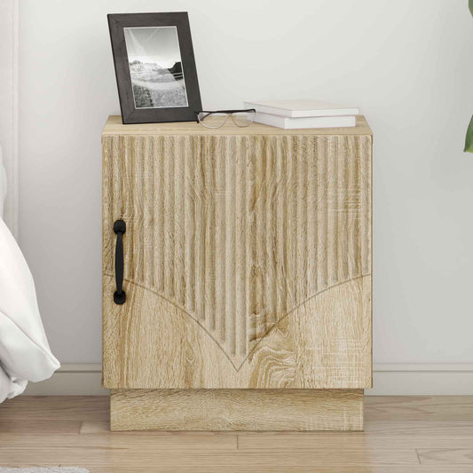 vidaXL Κομοδίνο 2 τμχ. Sonoma Δρυς 43 x 34,5 x 47 εκ.