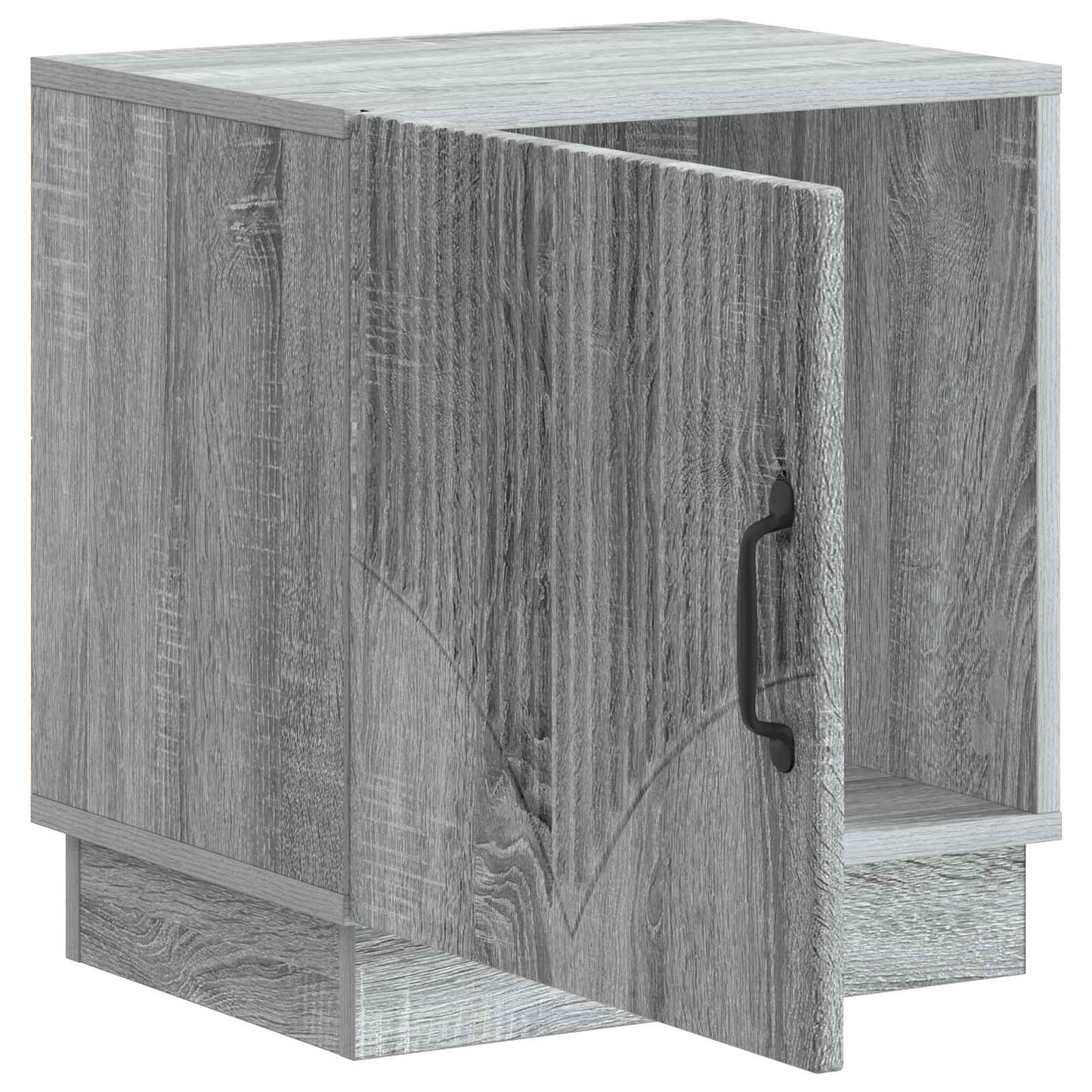 vidaXL Κομοδίνο 2 τμχ. Γκρι Sonoma 43 x 34,5 x 47 εκ.