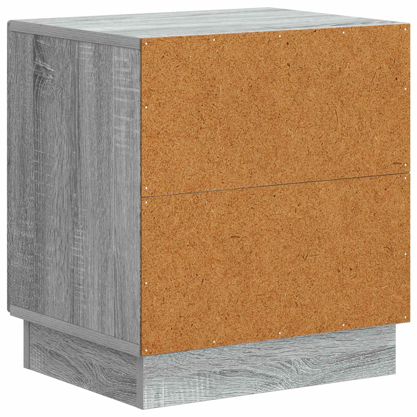 vidaXL Κομοδίνο 2 τμχ. Γκρι Sonoma 43 x 34,5 x 47 εκ.