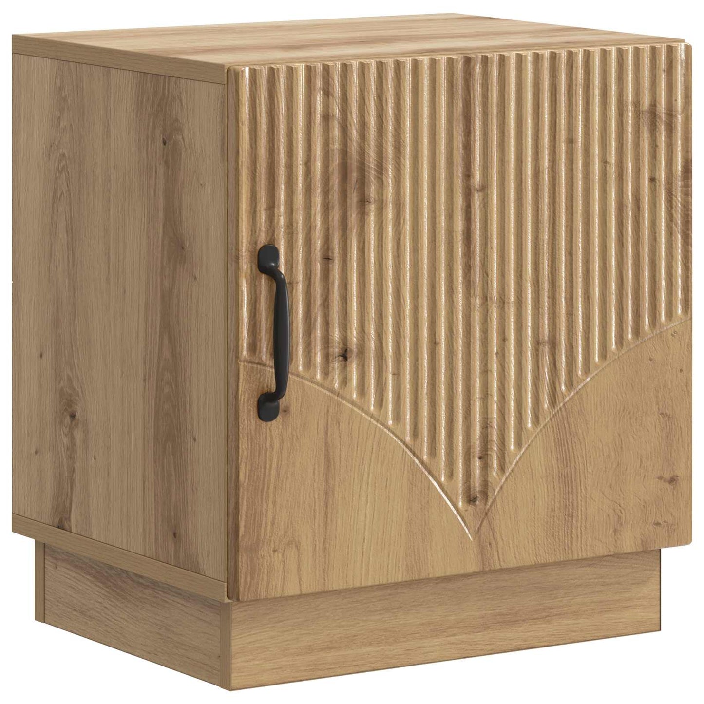 vidaXL Κομοδίνο Artisian Δρυς 43 x 34,5 x 47 εκ. Επεξεργασμένο Ξύλο