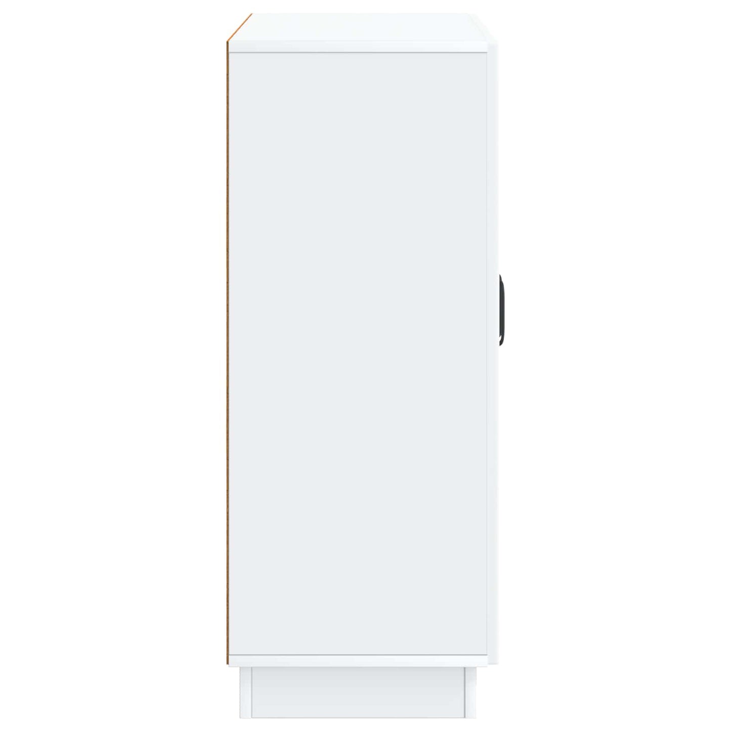 vidaXL Πλαϊνό γραφείο Λευκό 66 x 34,5 x 87 εκ. Επεξεργασμένο Ξύλο