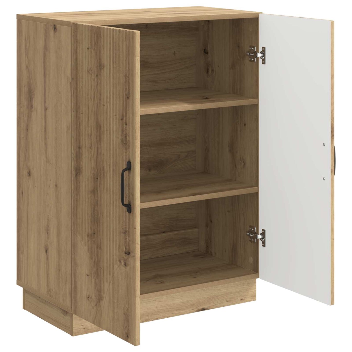 vidaXL Πλαϊνό γραφείο Artisan Δρυς 66 x 34,5 x 87 εκ.