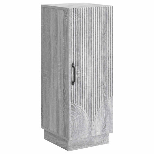 vidaXL Πλαϊνό γραφείο Γκρι Sonoma 33 x 34,5 x 87 εκ.