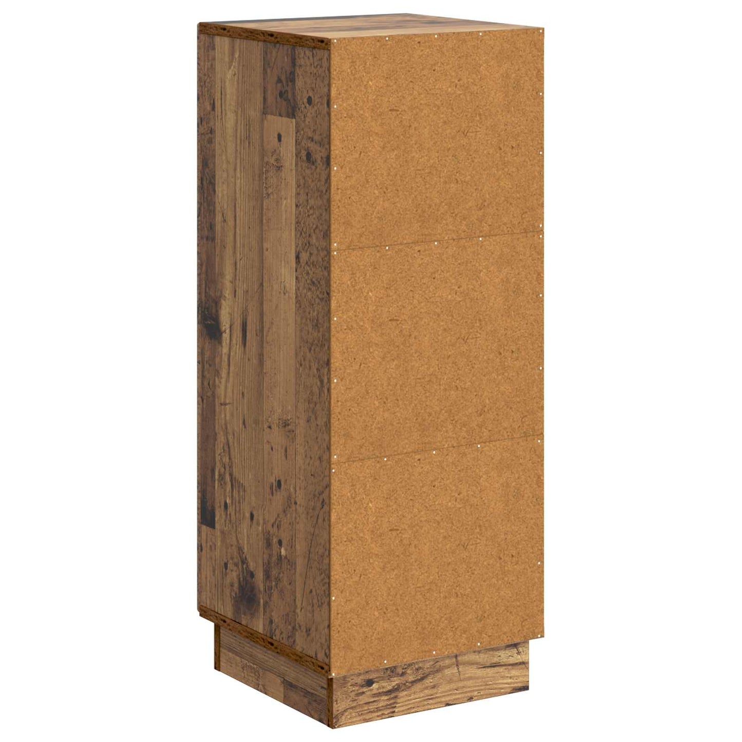 vidaXL Πλαϊνό γραφείο Παλαιωμένο ξύλο 33 x 34,5 x 87 εκ.