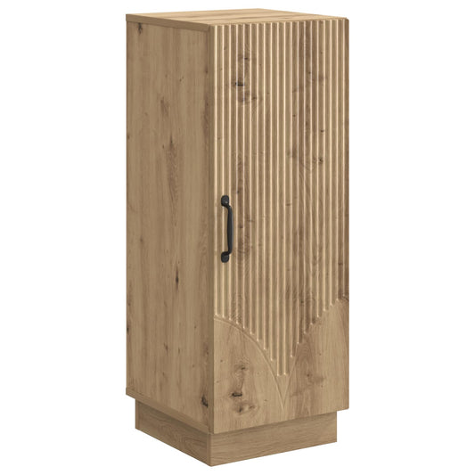vidaXL Πλαϊνό γραφείο Artisan Δρυς 33 x 34,5 x 87 εκ.