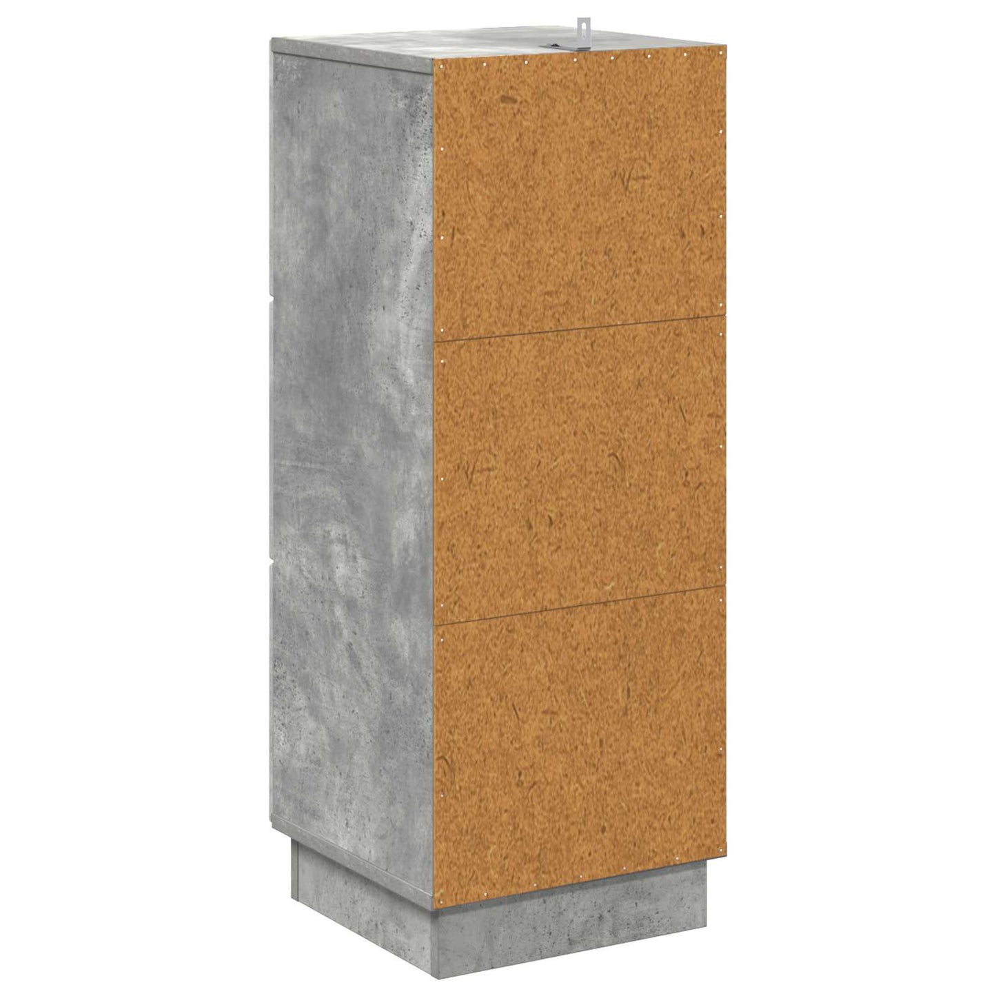 vidaXL Ντουλάπι με Συρτάρια 33 x 34,5 x 87 εκ. Επεξεργασμένο Ξύλο