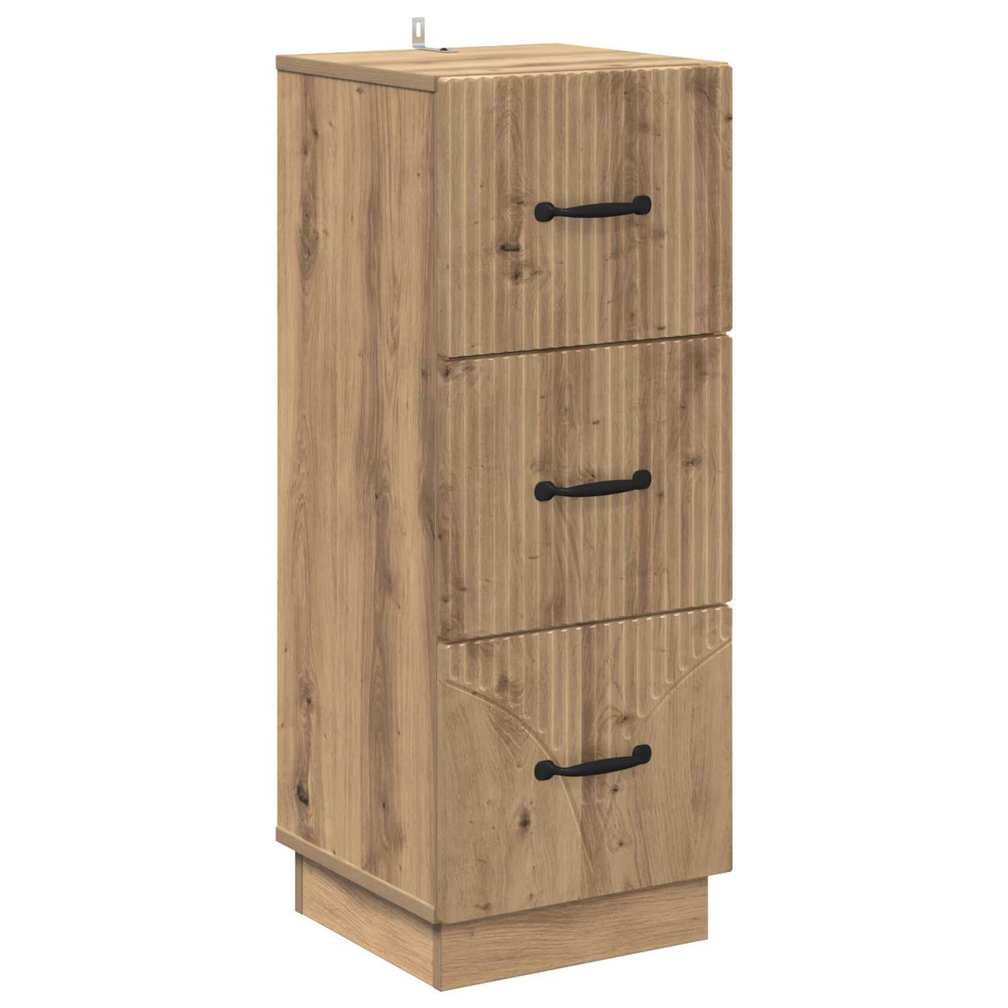 vidaXL Ντουλάπι με Συρτάρια 33 x 34,5 x 87 εκ. Επεξεργασμένο Ξύλο