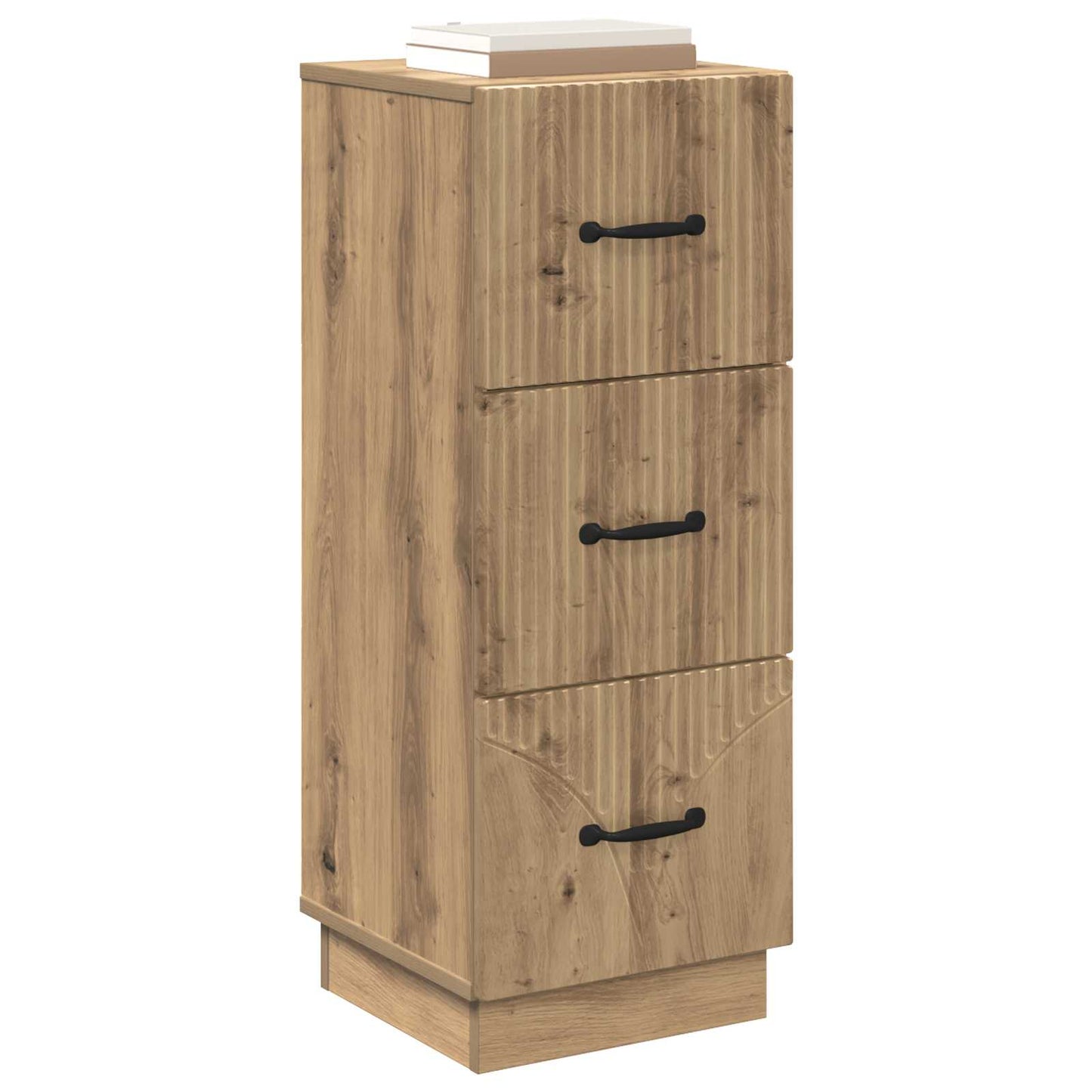 vidaXL Ντουλάπι με Συρτάρια 33 x 34,5 x 87 εκ. Επεξεργασμένο Ξύλο