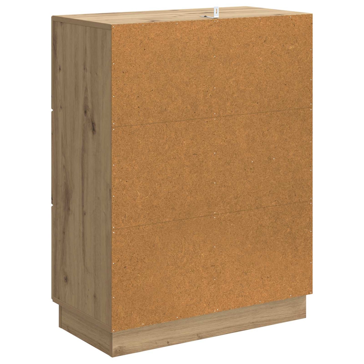 vidaXL Πλαϊνό γραφείο Artisan Δρυς 66 x 34,5 x 87 εκ.