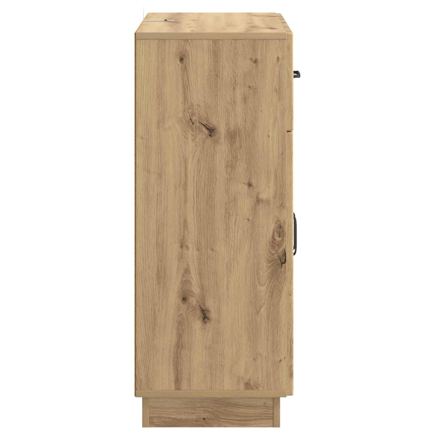 vidaXL Πλαϊνό γραφείο Artisan Δρυς 66 x 34,5 x 87 εκ.