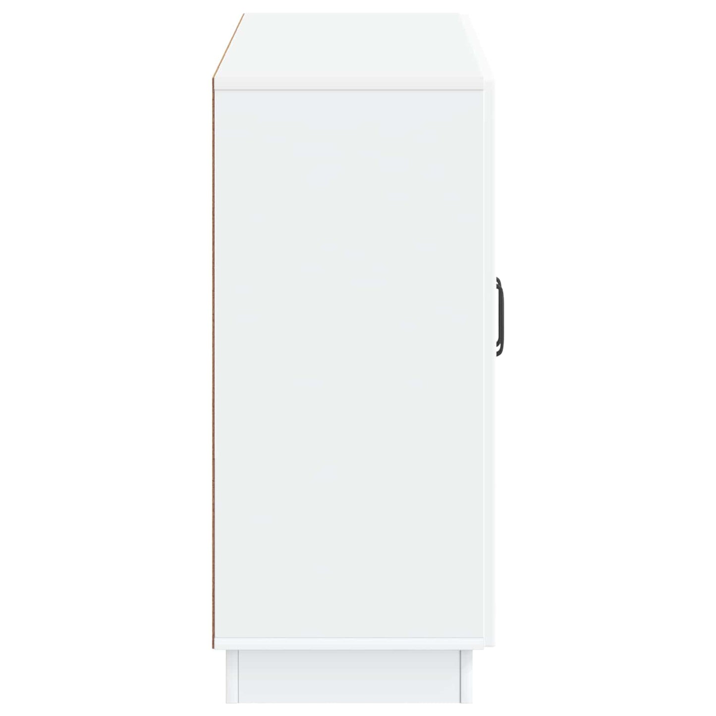 vidaXL Πλαϊνό γραφείο Λευκό 89 x 34,5 x 77 εκ. Επεξεργασμένο Ξύλο