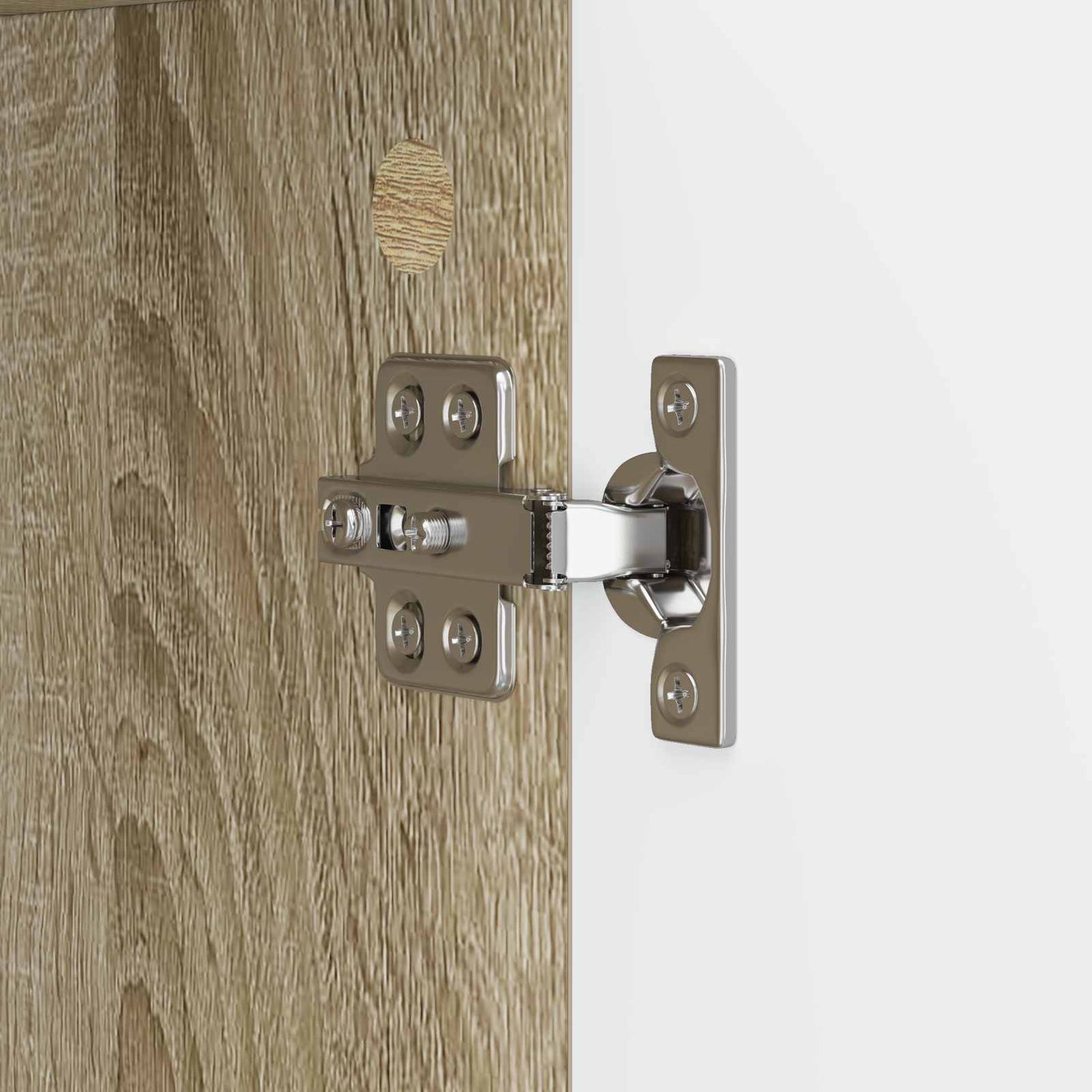 vidaXL Πλαϊνό γραφείο Sonoma Δρυς 89 x 34,5 x 77 εκ.
