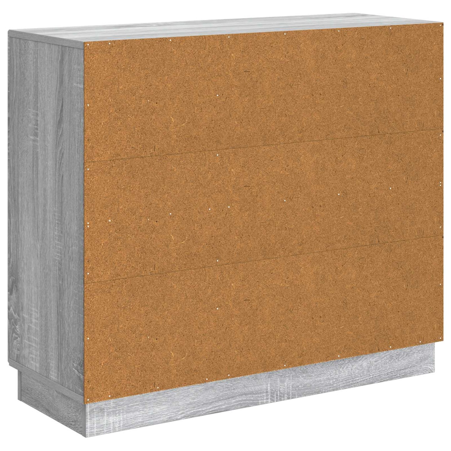 vidaXL Πλαϊνό γραφείο Γκρι Sonoma 89 x 34,5 x 77 εκ.