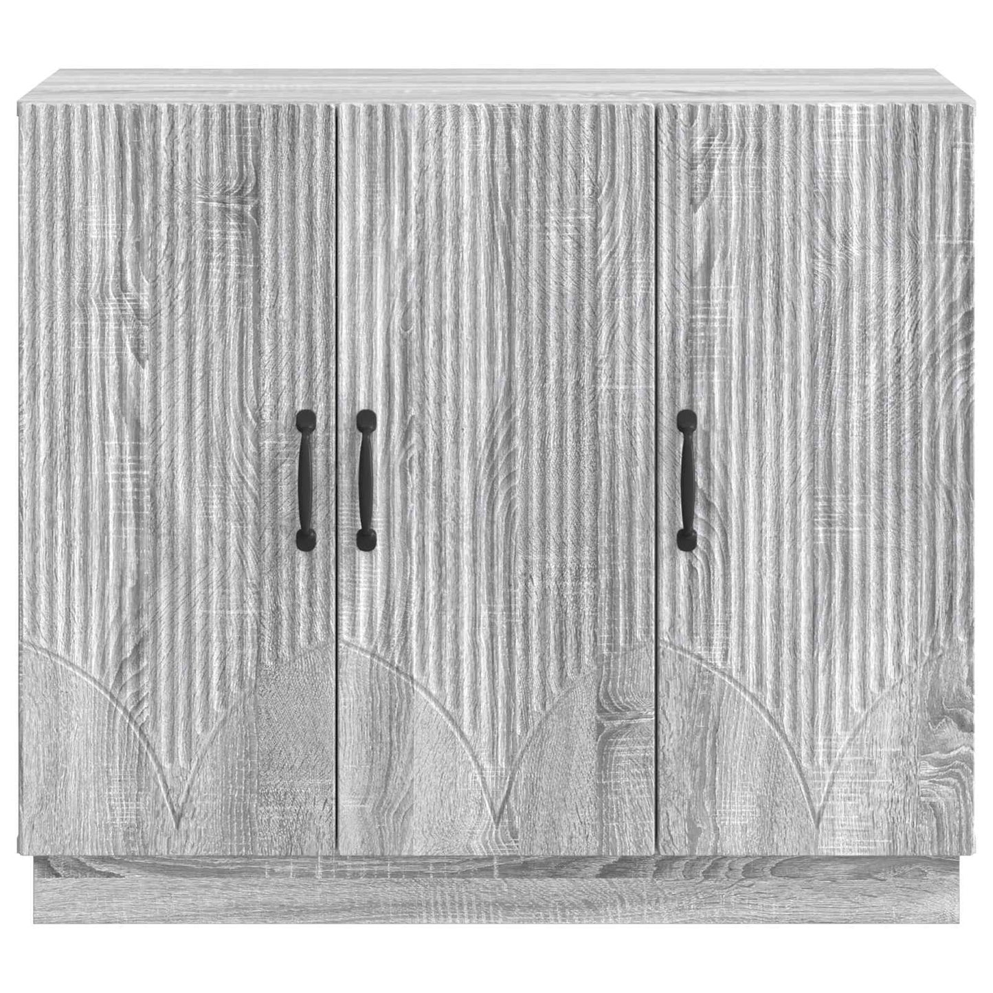 vidaXL Πλαϊνό γραφείο Γκρι Sonoma 89 x 34,5 x 77 εκ.