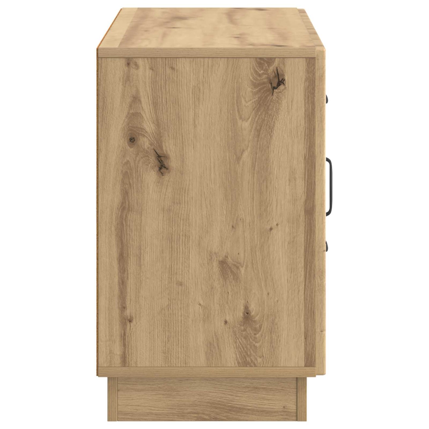 vidaXL Πλαϊνό γραφείο με συρτάρι Artisan Δρυς 89 x 34,5 x 57 εκ.