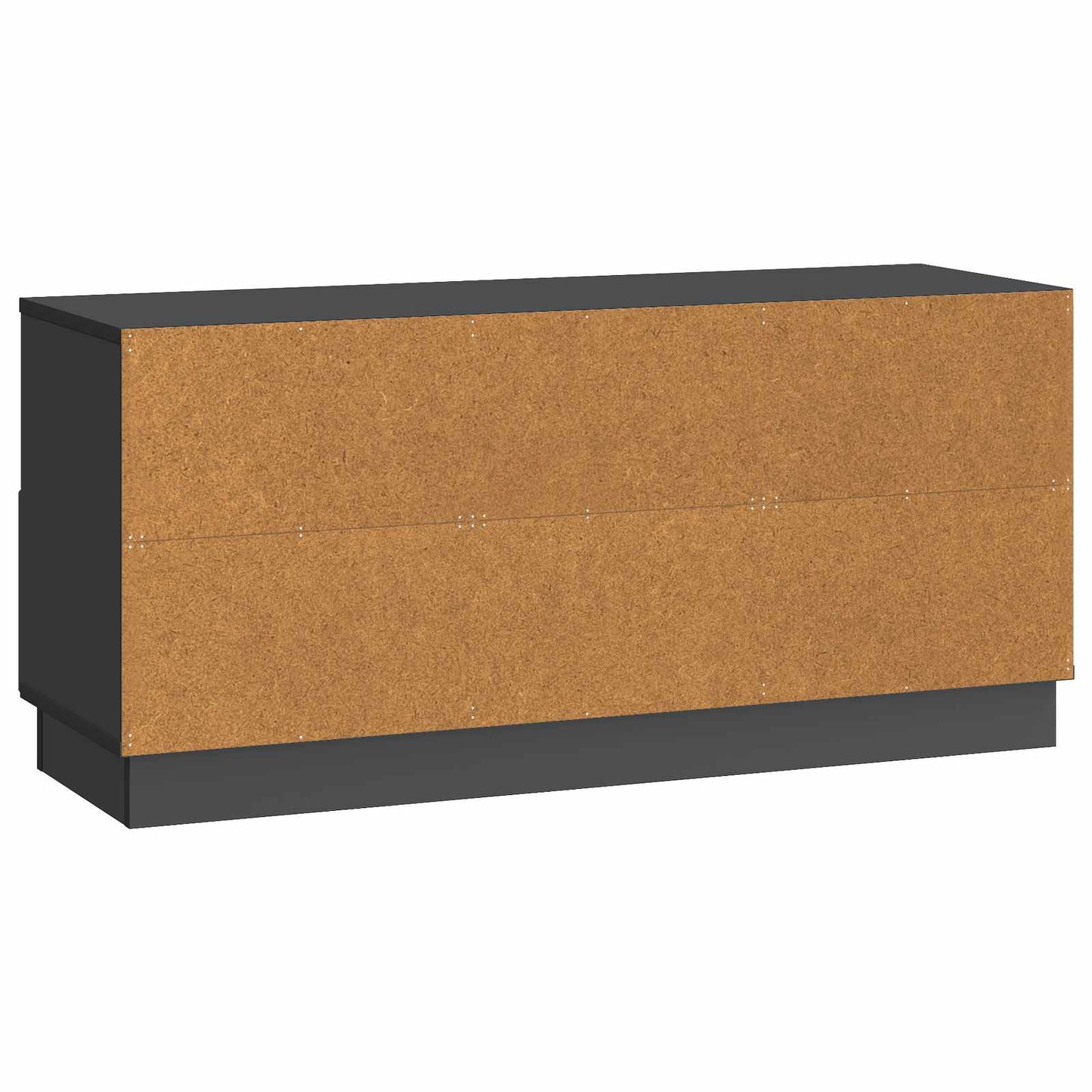 vidaXL Ντουλάπι TV Μαύρο 102 x 34,5 x 47 εκ Επεξεργασμένο Ξύλο