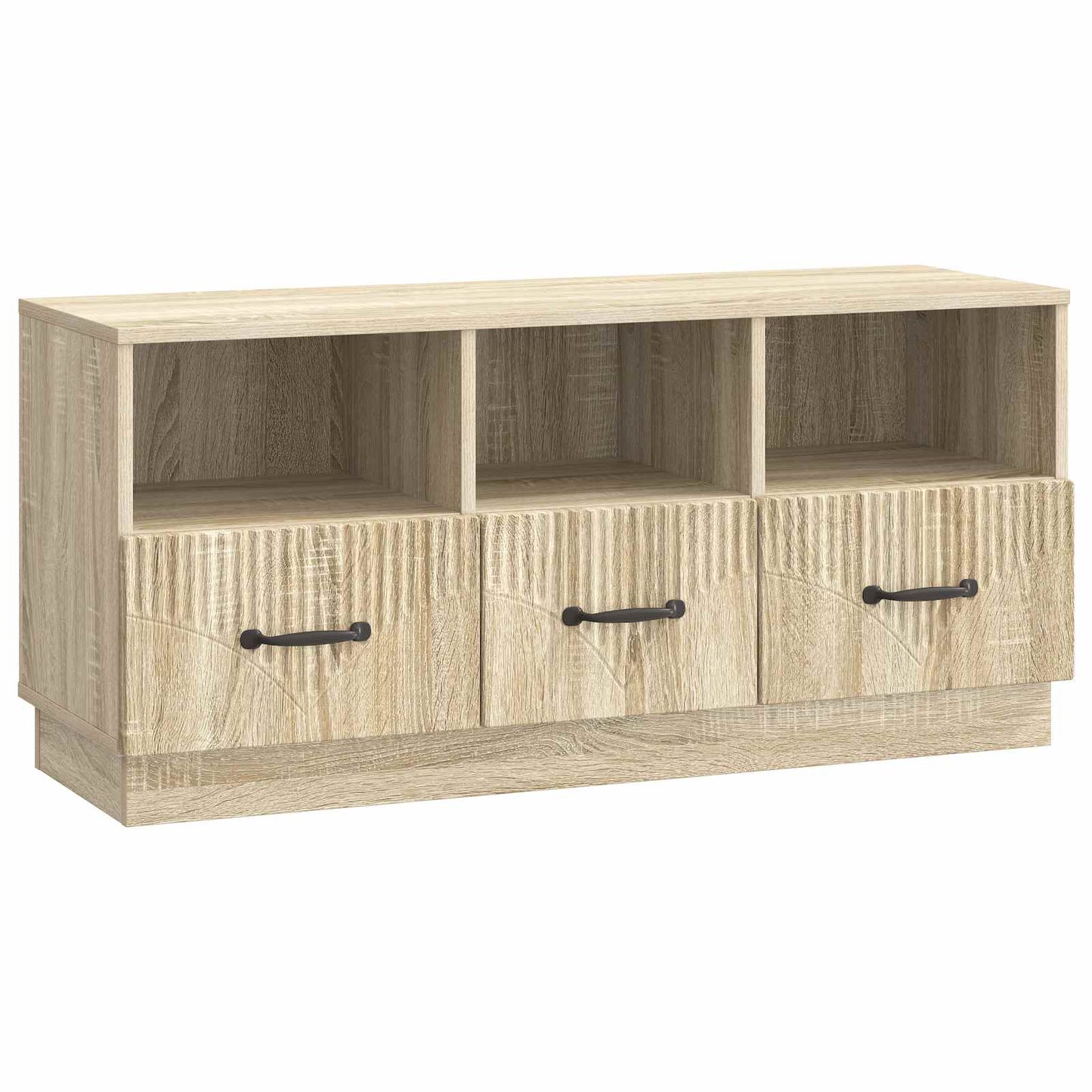 vidaXL Ντουλάπι TV Sonoma Δρυς 102 x 34,5 x 47 εκ Επεξεργασμένο Ξύλο