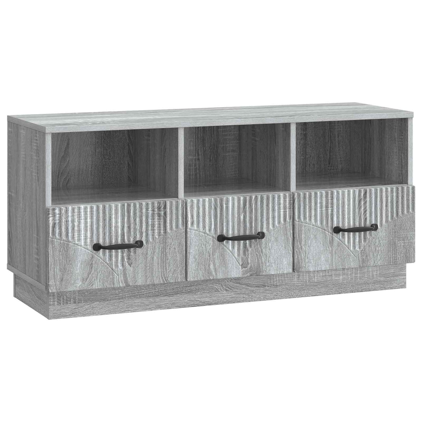 vidaXL Ντουλάπι TV Γκρι Sonoma 102 x 34,5 x 47 εκ Επεξεργασμένο Ξύλο