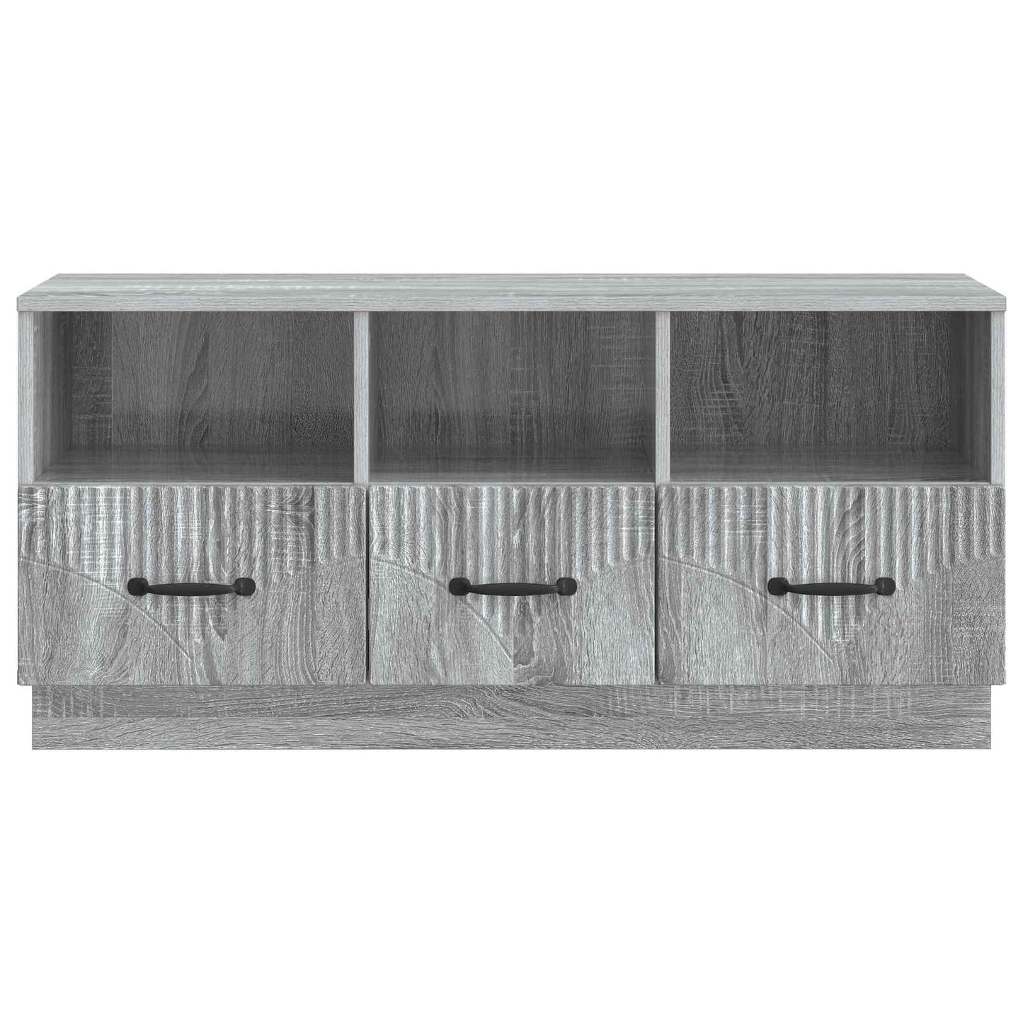 vidaXL Ντουλάπι TV Γκρι Sonoma 102 x 34,5 x 47 εκ Επεξεργασμένο Ξύλο