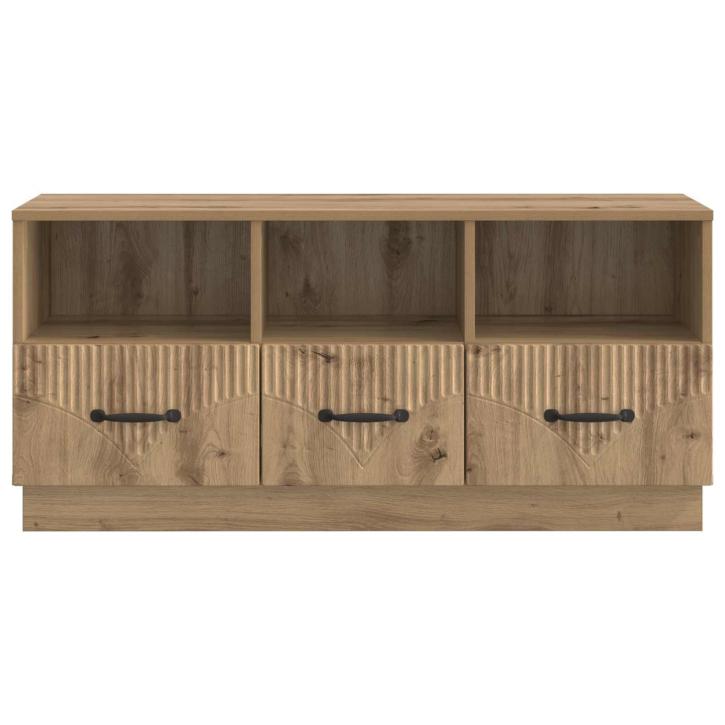 vidaXL Ντουλάπι TV Artisan Δρυς 102 x 34,5 x 47 εκ Επεξεργασμένο Ξύλο