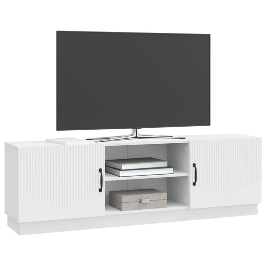vidaXL Ντουλάπι TV Λευκό 150 x 31 x 47 εκ Επεξεργασμένο Ξύλο